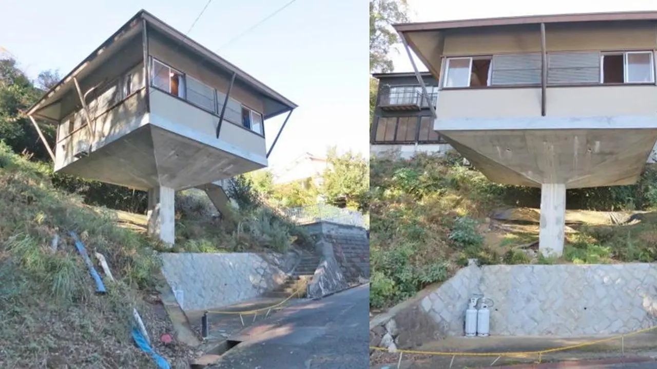 rumah unik di Jepang (foto: nissin-home.com)