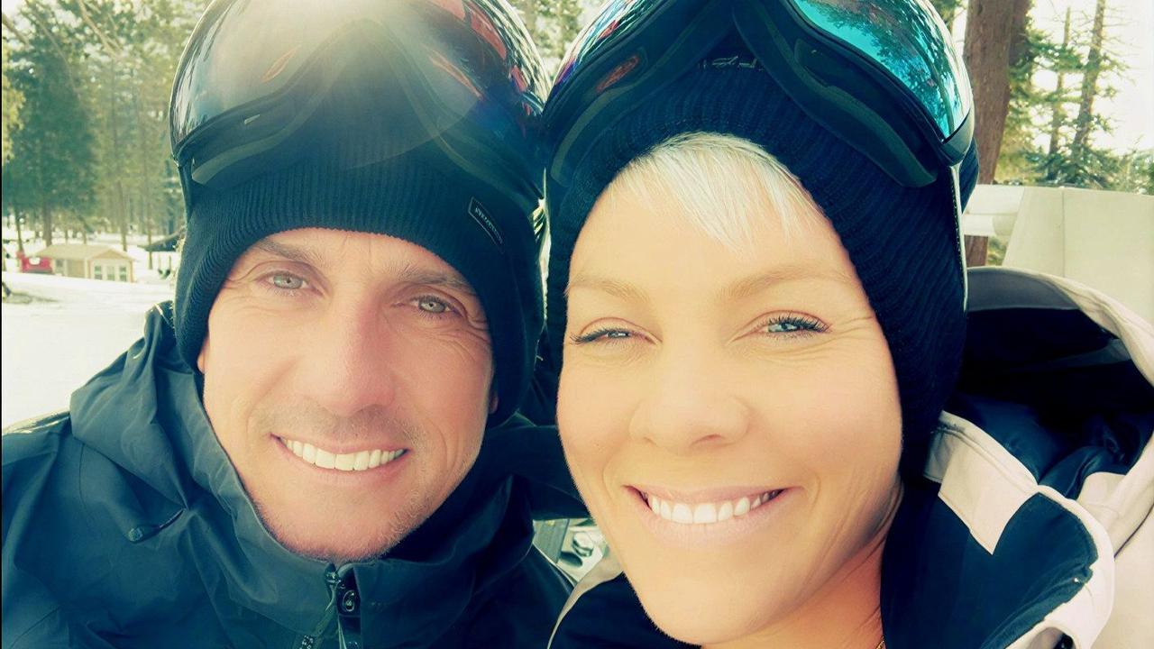 Pink Firmly Denies Rumors of Second Breakup with Carey Hart, Calls It "Fake News"