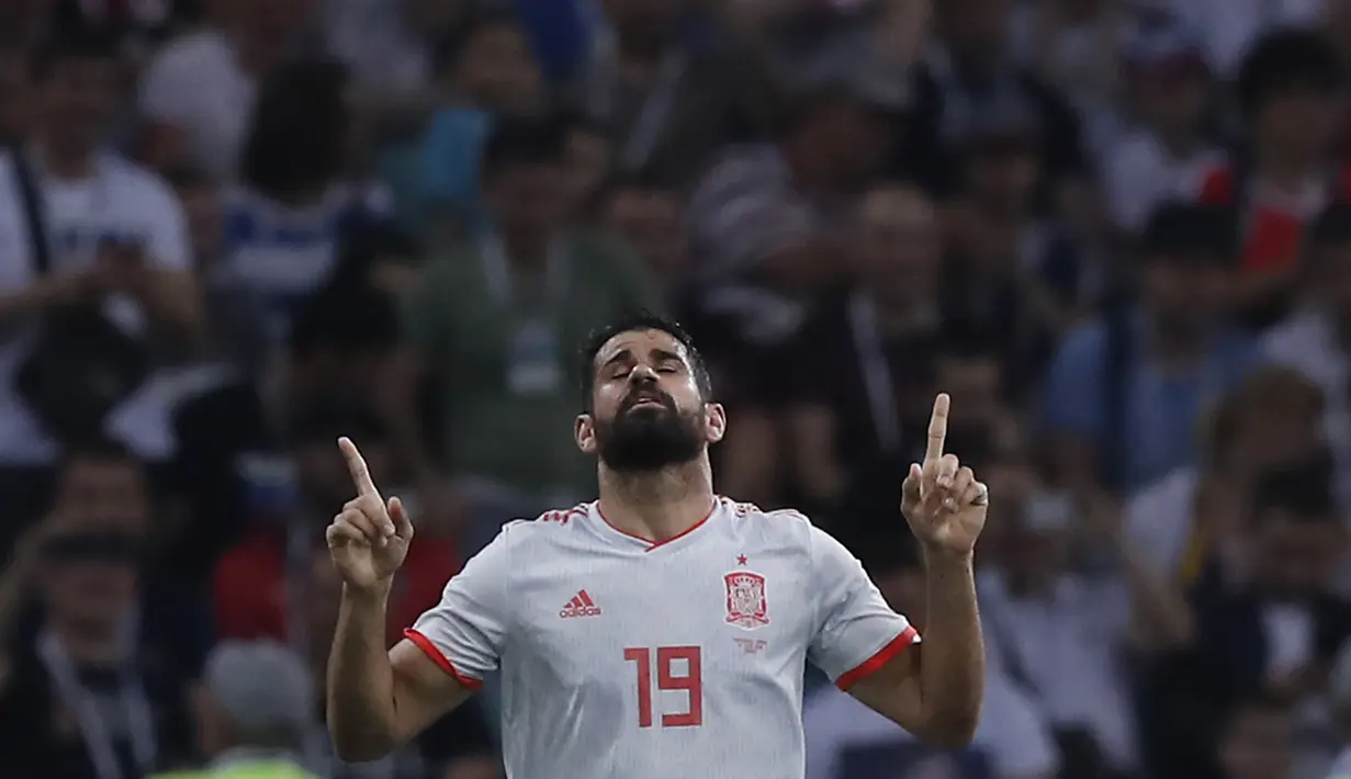 5. Diego Costa (Spanyol) - 3 Gol. (AP/Manu Fernandez)