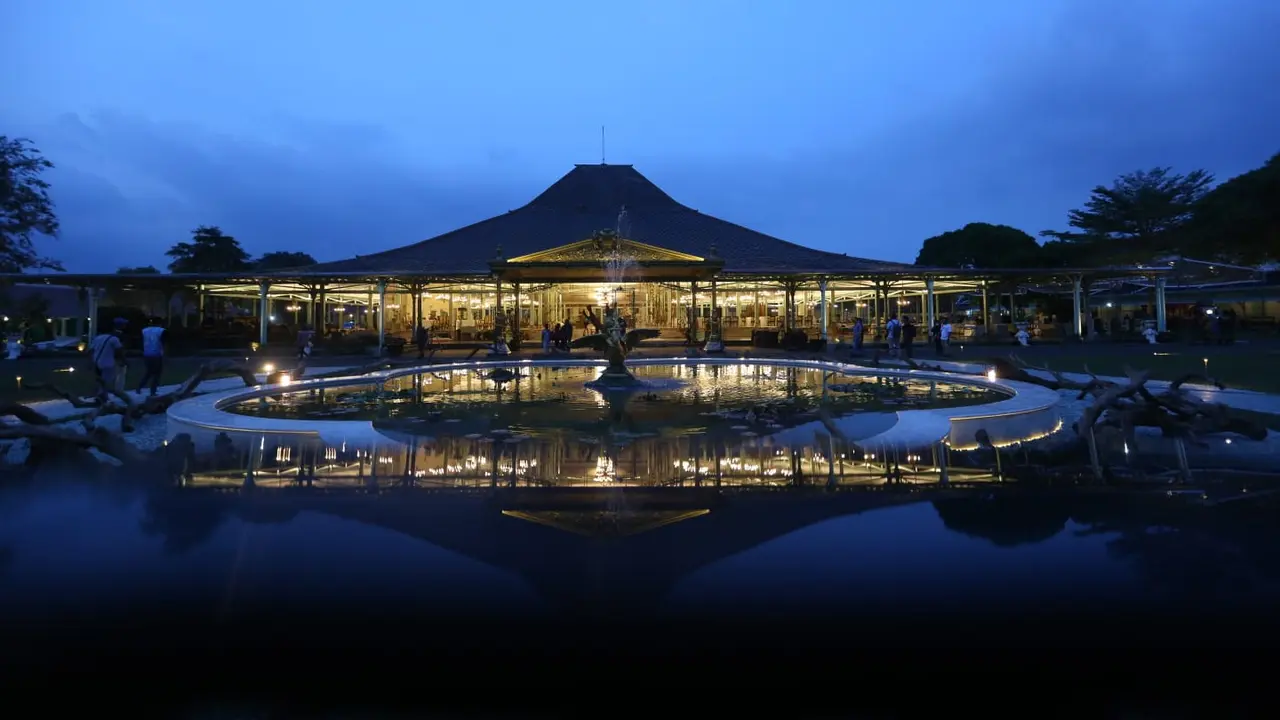 Istana Pura Mangkunegaran di Solo.