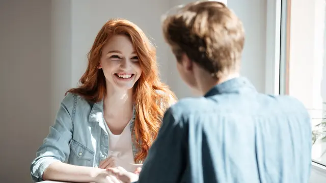 Couple Talking