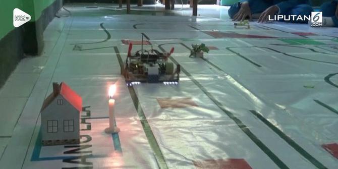 VIDEO: Robot Buatan Siswa Nganjuk Juara Tingkat Nasional