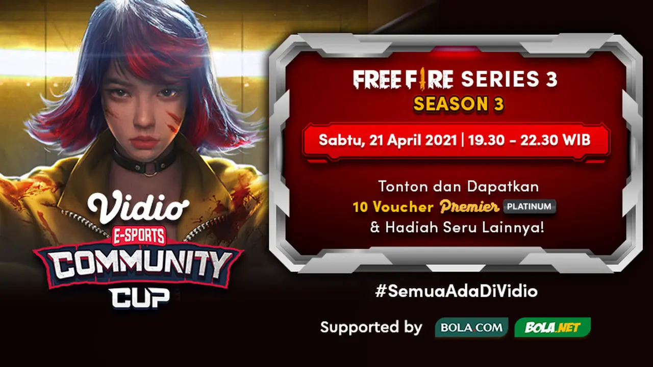 Vidio Community Cup Season 3 - Free Fire Series 3