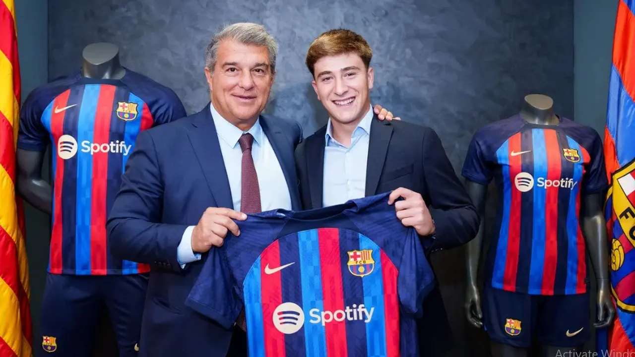 Pablo Torre resmi direkrut Barcelona. (Photo credit by FC Barcelona via fcbarcelona.com)
