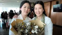 Veronica Tan saat hadir di acara kelulusan putrinya, Nata. (dok. Instagram @veronicatan_official/https://www.instagram.com/p/Bx4BJKogRLi/Putu Elmira)