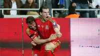Dua Gol Bale Antar Wales ke Puncak Klasemen Grup B