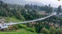 Jembatan Kaca Seruni Point di Kawasan Strategis Pariwisata Nasional (KSPN) Bromo-Tengger-Semeru, Jawa Timur. (Dok. Kementerian PUPR)