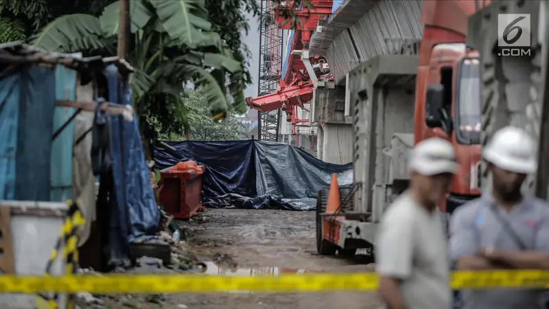 Dua Orang Tewas Akibat Crane Ambruk di Lokasi Proyek di Jatinegara