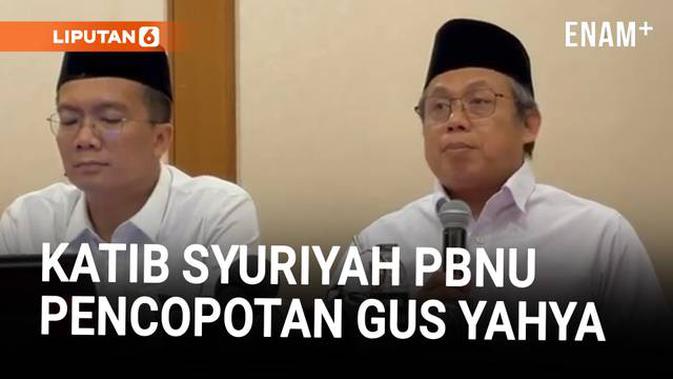 Katib Syuriyah PBNU Tegaskan Surat Pencopotan Gus Yahya Sudah Sah