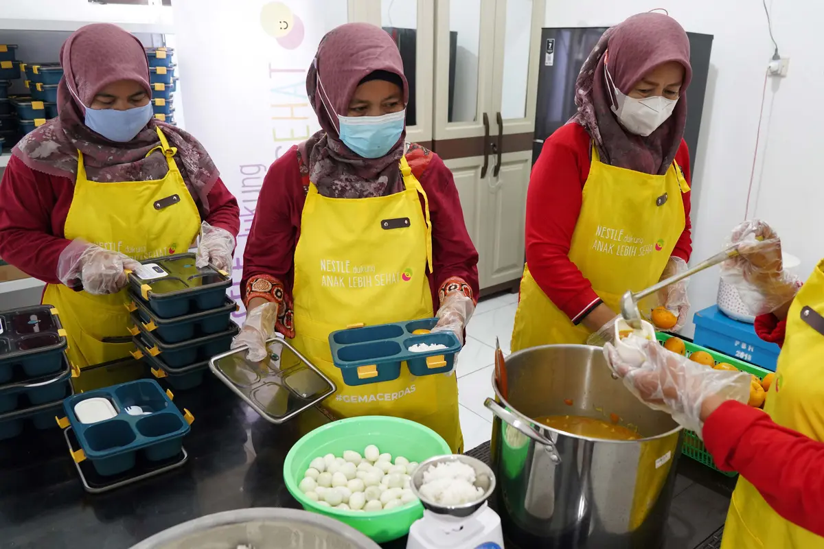Dukung Percepatan Penurunan Stunting, Nestlé Indonesia dan BKKBN Hadirkan Dapur Sehat