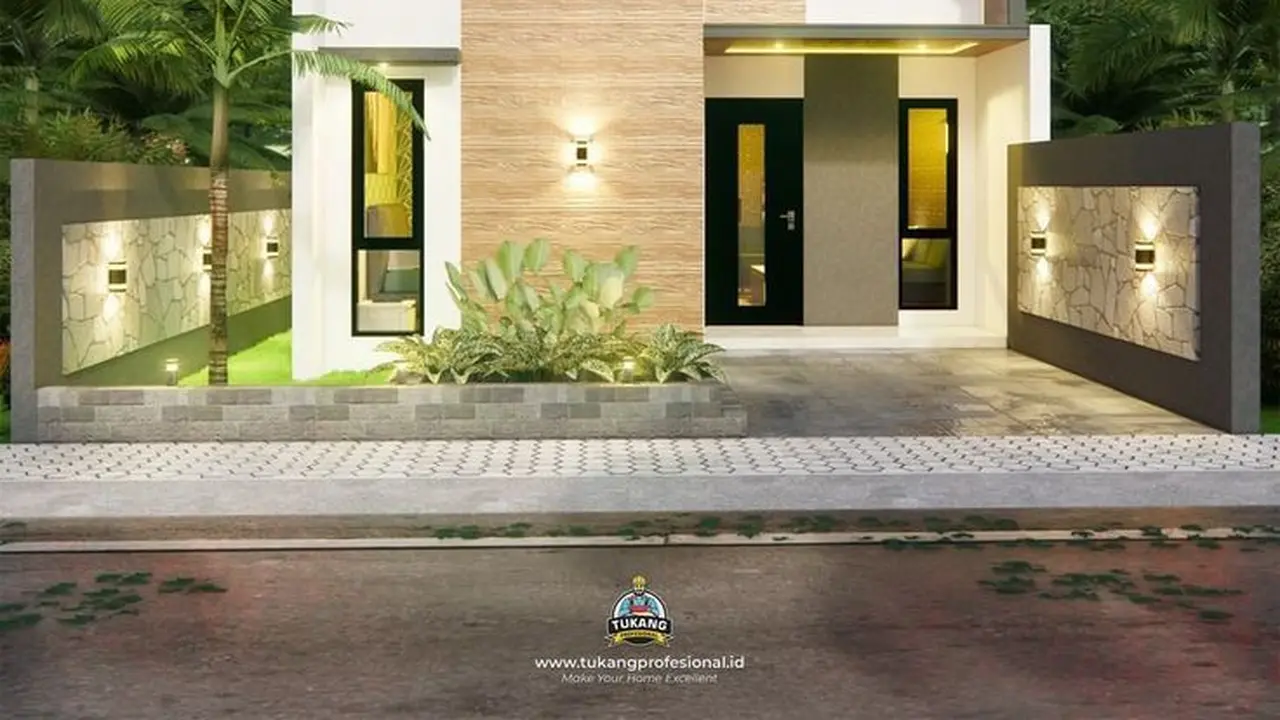 Desain Rumah Tanpa Pagar Ala Scandinavian