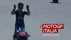 Berita video beragam peristiwa yang terjadi saat Fabio Quartararo menjadi juara di MotoGP Italia 2021.