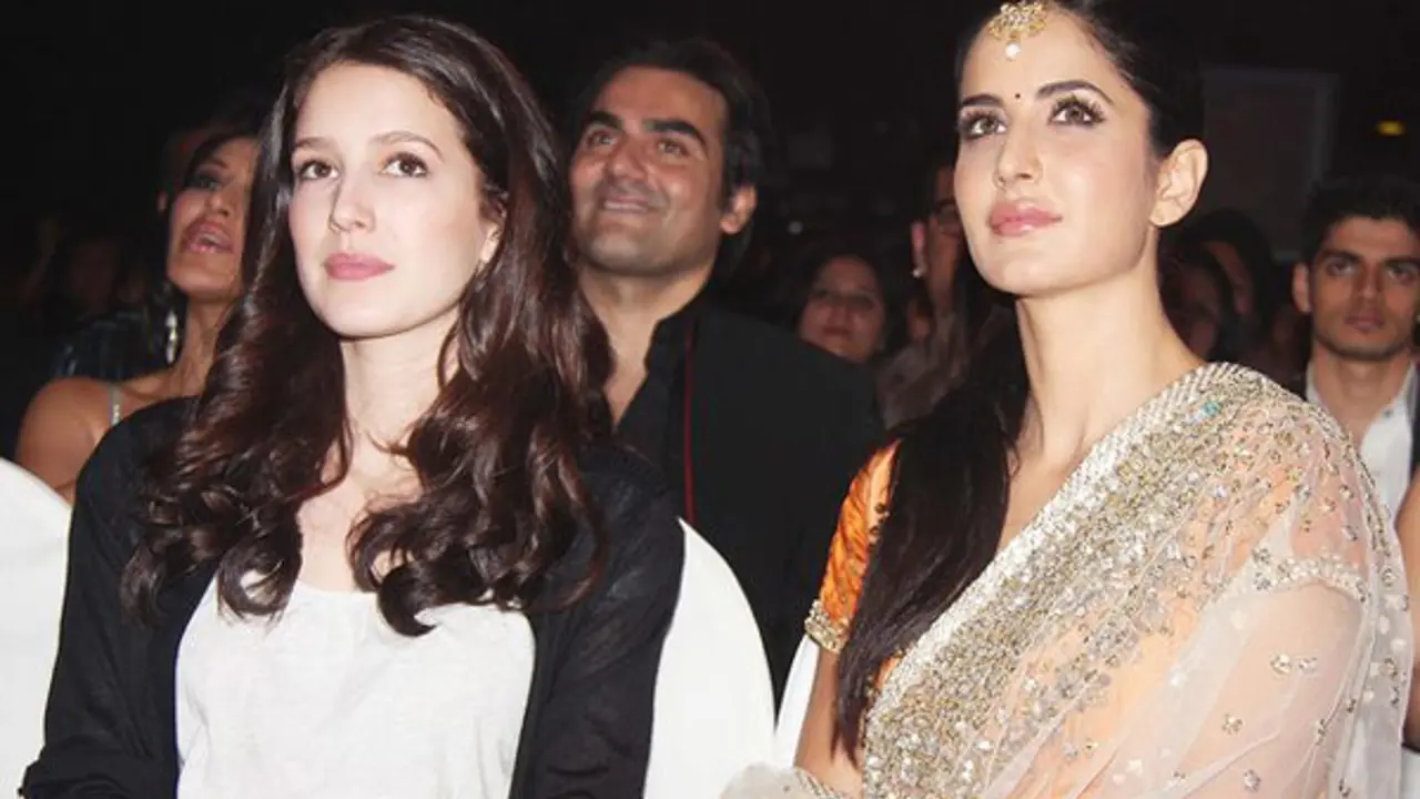 Katrina Kaif dan adiknya.