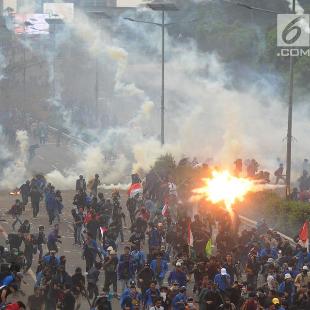 Saksi Bisu Demo Mahasiswa 24 September News Liputan6 Com