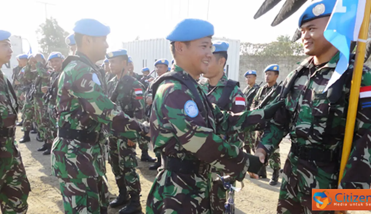 Citizen6, Haiti: Dalam amanat Kasal Laksamana TNI Soeparno yang dibacakan oleh Dansatgas Letkol Czi Winarno mengajak personel Satgas Kizi TNI Konga XXXII-A untuk merekatkan rasa persatuan dan kesatuan atar personel satgas. (Pengirim: Badarudin Bakri).