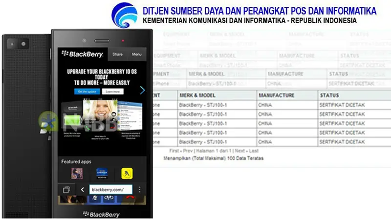 Lulus di Postel, BlackBerry Z3 Meluncur Pekan Depan di Indonesia?