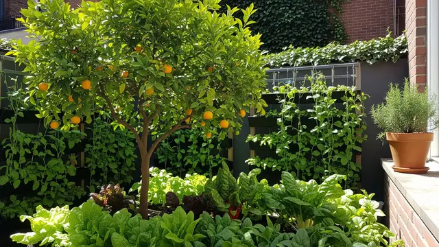 Tanaman Buah yang Cocok Dipadukan dengan Sayur di Halaman Sempit/Gemini AI