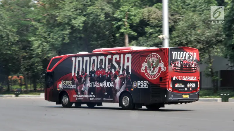 Resmi Diluncurkan, Begini Wujud Bus Baru Timnas Indonesia