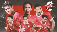 Timnas Indonesia U-22 - Titan Agung, Beckham Putra, dan Jeam Kelly Sroyer (Bola.com/Decika Fatmawaty)