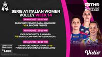 Saksikan Serie A1 Italian Women Volley 2023 Live Vidio 19-20 Maret 2023 : TrasportiPesanti Casalmaggiore Vs Bisonte Firenze