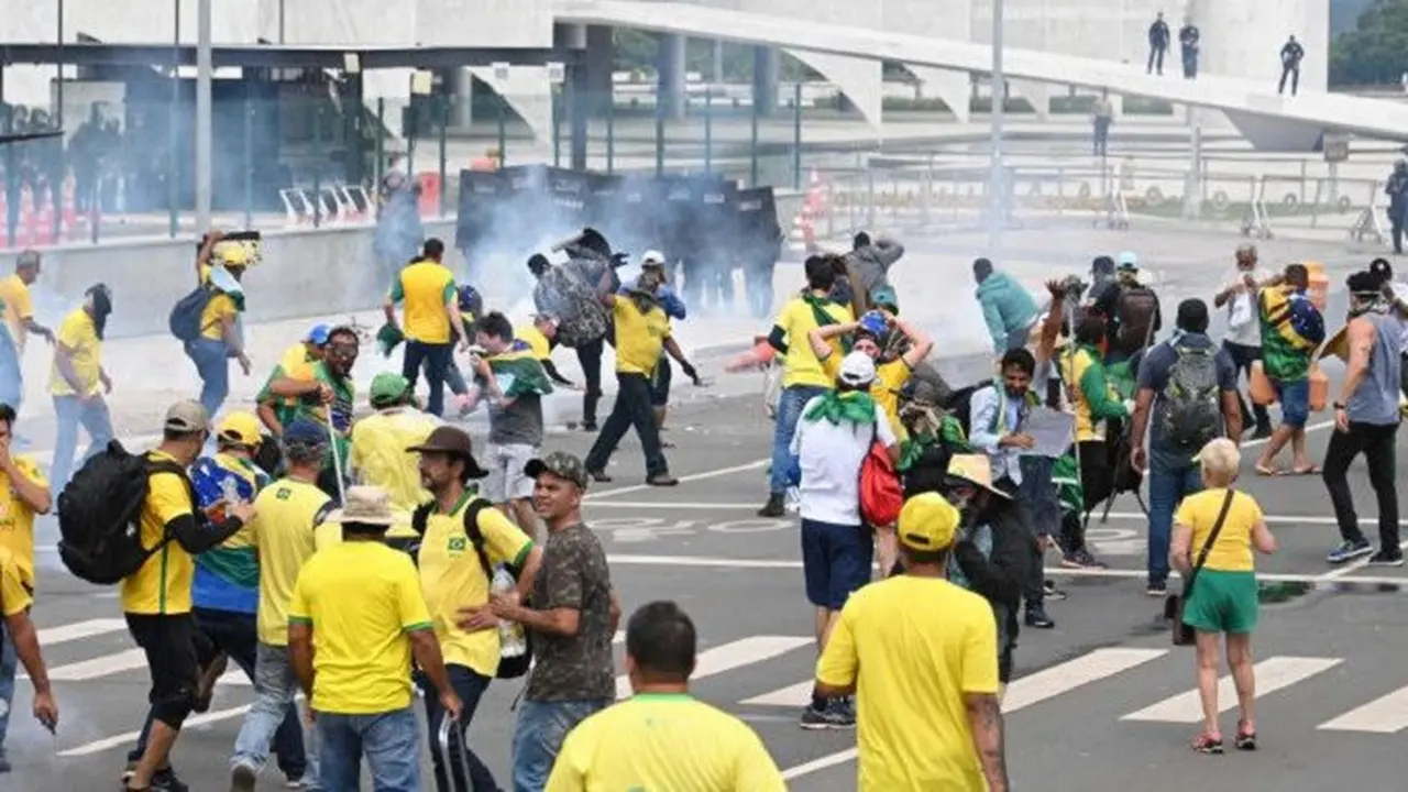 Kerusuhan di Brasil
