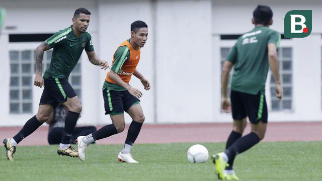 Piala AFF 2018 : Latihan Timnas Indonesia