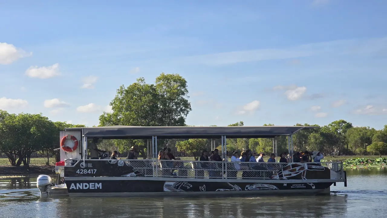 Yellow Water Cruises di Kakadu, Australia Utara