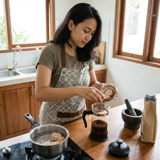 Ide Lifehack Dapur dari Cangkang Telur