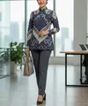 Model Atasan Batik Buat Kerja untuk Wanita Karier/Gemini AI
