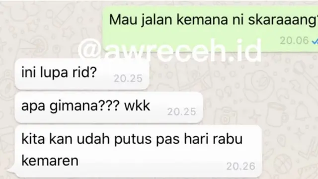 6 Chat Mantan Ajak Ketemuan Ini Modusnya Bikin Geleng Kepala