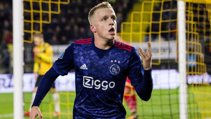 Gelandang Ajax Amsterdam asal Belanda, Donny van De Beek. (Istimewa)