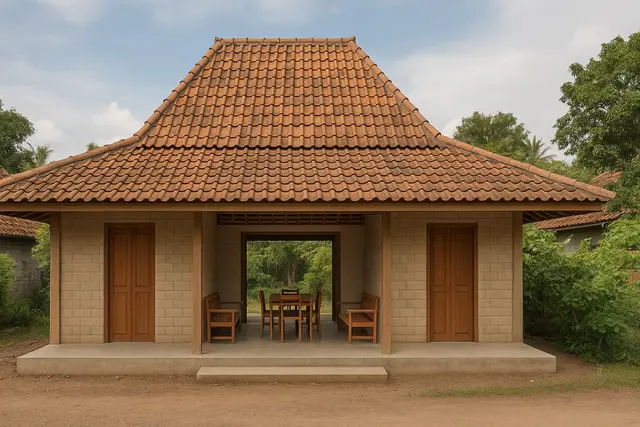 3. Rumah Limasan Semar Tinandhu