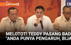Konferensi pers perkembangan penanggulangan bencana Sumatera, Jumat 19 Desember 2025. Hadir sejumlah menteri hingga Panglima TNI. Berapi-api Sekretaris Kabinet, Teddy Indra Wijaya menanggapi, anggapan pemerintah tidak tanggap bencana Sumatera.