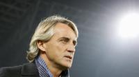 Roberto Mancini menilai Inter Milan tidak pantas kalah 1-2 dari Napoli di Stadion Giuseppe Meazza, Selasa (1/12/2015) dini hari WIB. (REUTERS/Ciro De Luca)