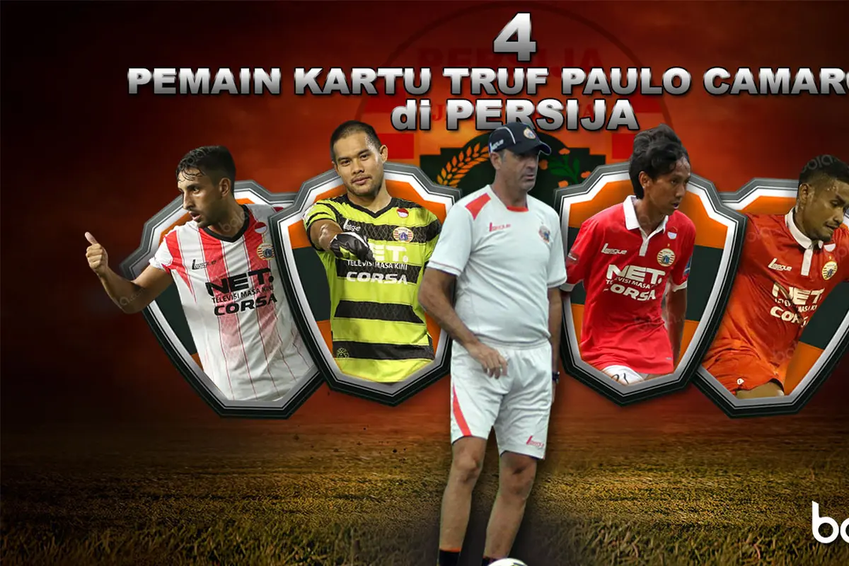 4 Pemain Kartu Truf Paulo Camargo di Persija Jakarta