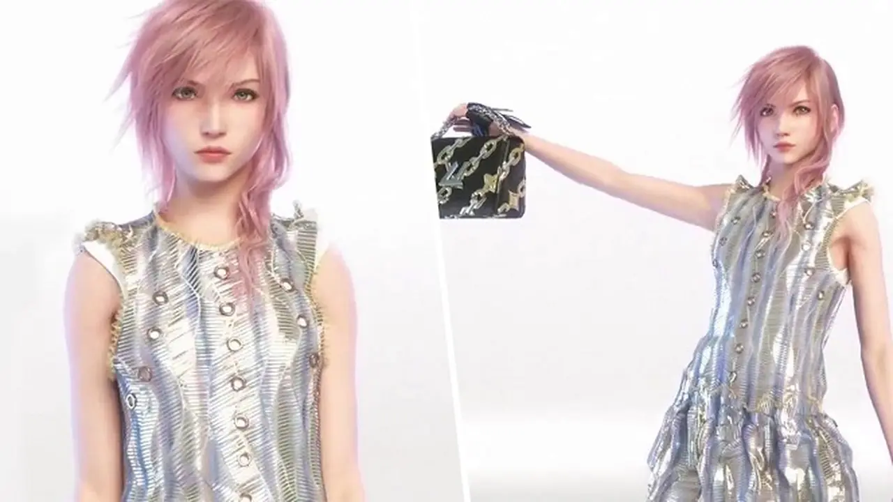 Karakter Final Fantasy Tampil Modis Dalam Balutan Louis Vuitton
