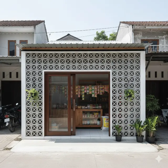 7 Desain Warung Sembako Anti Panas, Inspirasi Toko Kecil yang Tetap Adem dan Rapi