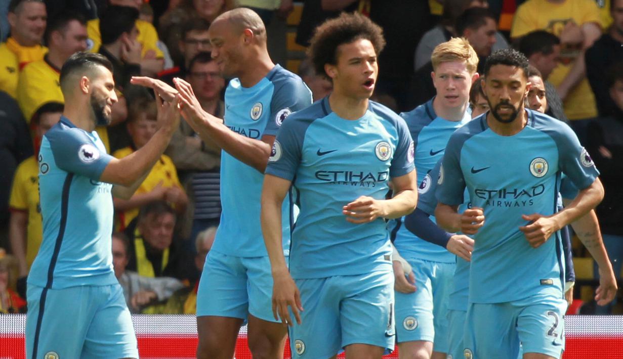 3. Manchester City - 23 Menang 9 Seri 6 Kalah - 78 Poin. (EPA/Sean Dempsey)