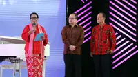 Sambutan dari Menteri Pemberdayaan Perempuan dan Perlindungan Anak, Yohana Susana Yembise (Bintang.com/Yunan Nasution)