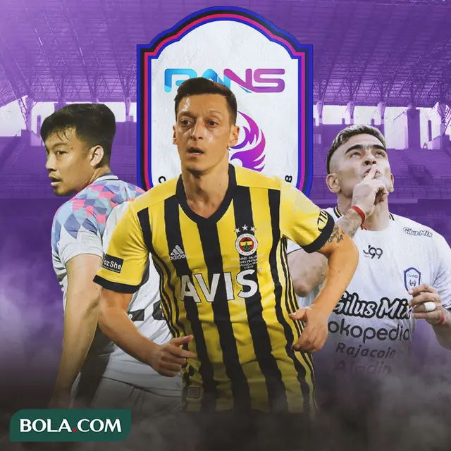 RANS Cilegon FC - Hamka Hamzah, Mesut Ozil, Cristian Gonzales