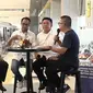 Menteri Perhubungan Budi Karya Sumadi meluncurkan Feeder LRT di Kota Palembang.