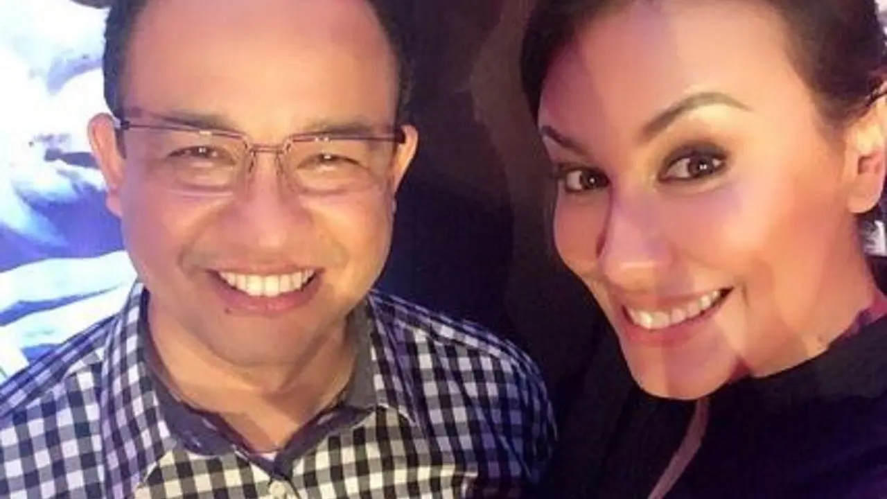[Bintang] Sophia Latjuba dan Anies Baswedan