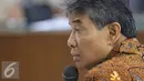 Sudung Situmorang saat bersaksi dalam sidang dengan terdakwa Direktur Keuangan dan Human Capital PT Brantas Abipraya Sudi Wantoko dan Senior Manager Pemasaran Dandung Pamularno di Pengadilan Tipikor, Jakarta, Rabu (3/8). (Liputan6.com/Immanuel Antonius)