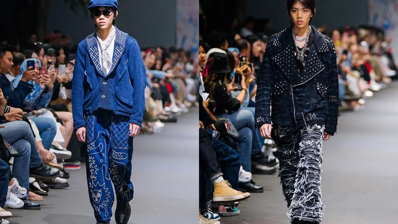 Pesona Devon Kei Enzo Debut Jadi Model Runway di JF3 2024, Tampilkan Aura Mixed Bintang J-Rock dan K-Pop