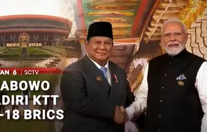 Prabowo Hadiri KTT ke-18 BRICS