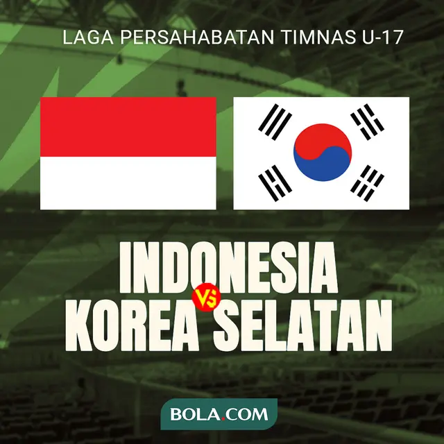 Laga Persahabatan - Timnas Indonesia U-17 Vs Korea Selatan U-17