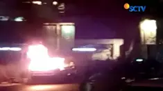 Insiden terbakarnya mobil penjual tahu bulat diduga berasal dari kebocoran tabung gas tiga kilogram dan tersambar api saat hendak memasak.