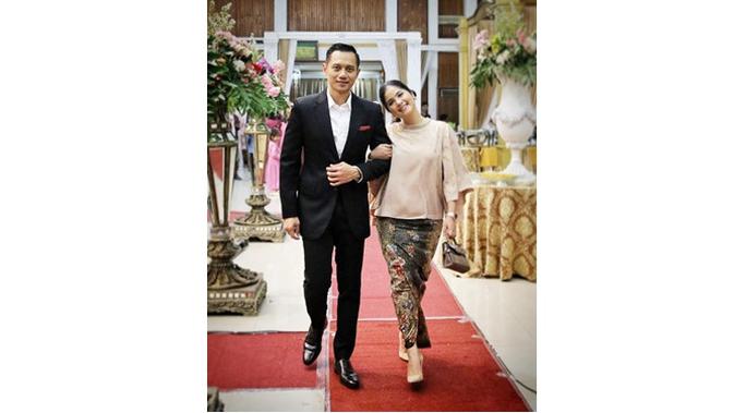 Annisa Pohan dan AHY (Sumber: Instagram/annisayudhoyono)