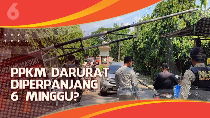 Ppkm diperpanjang 6 minggu