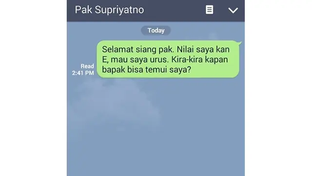 6 Chat Mahasiswa ke Dosen Ini Bikin Emosi Sekaligus Geregetan